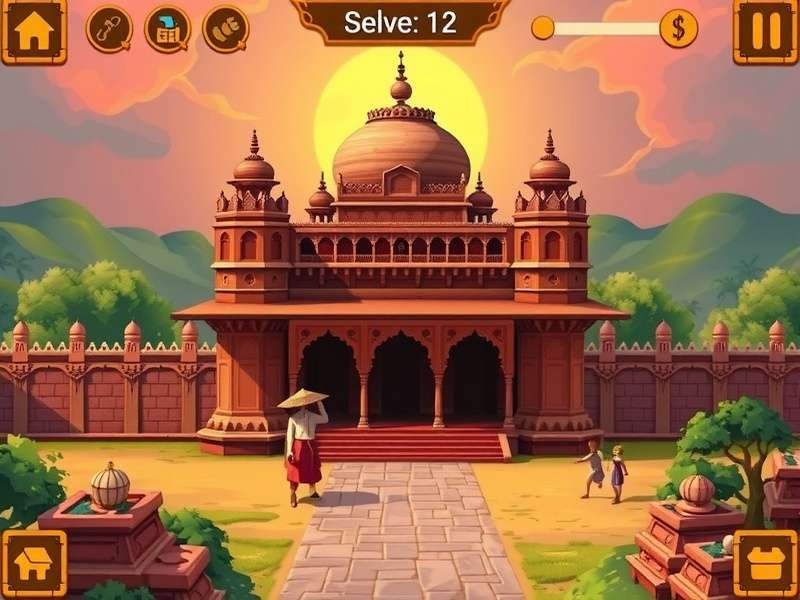 Agra Fort Explorers Game Screenshot