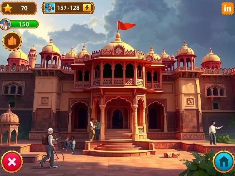 Agra Fort Explorers Puzzle Solving